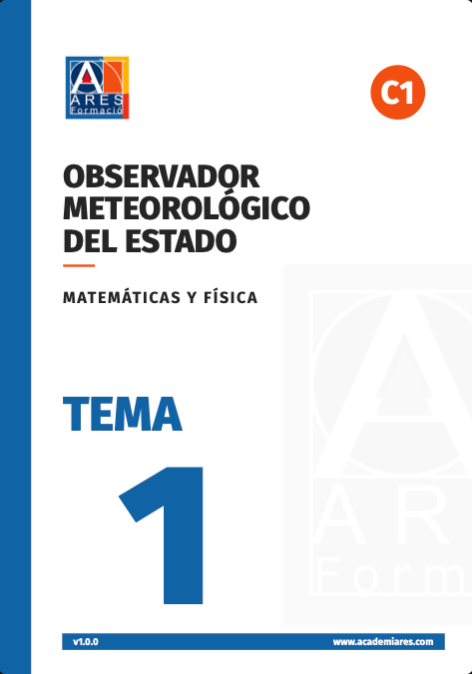 Portada del Tema 1 de Matemáticas y Física: Vectores en el plano